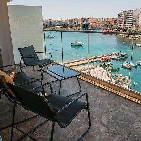 Ferienwohnung 86 Spinola Bay San Ġiljan Exterior foto