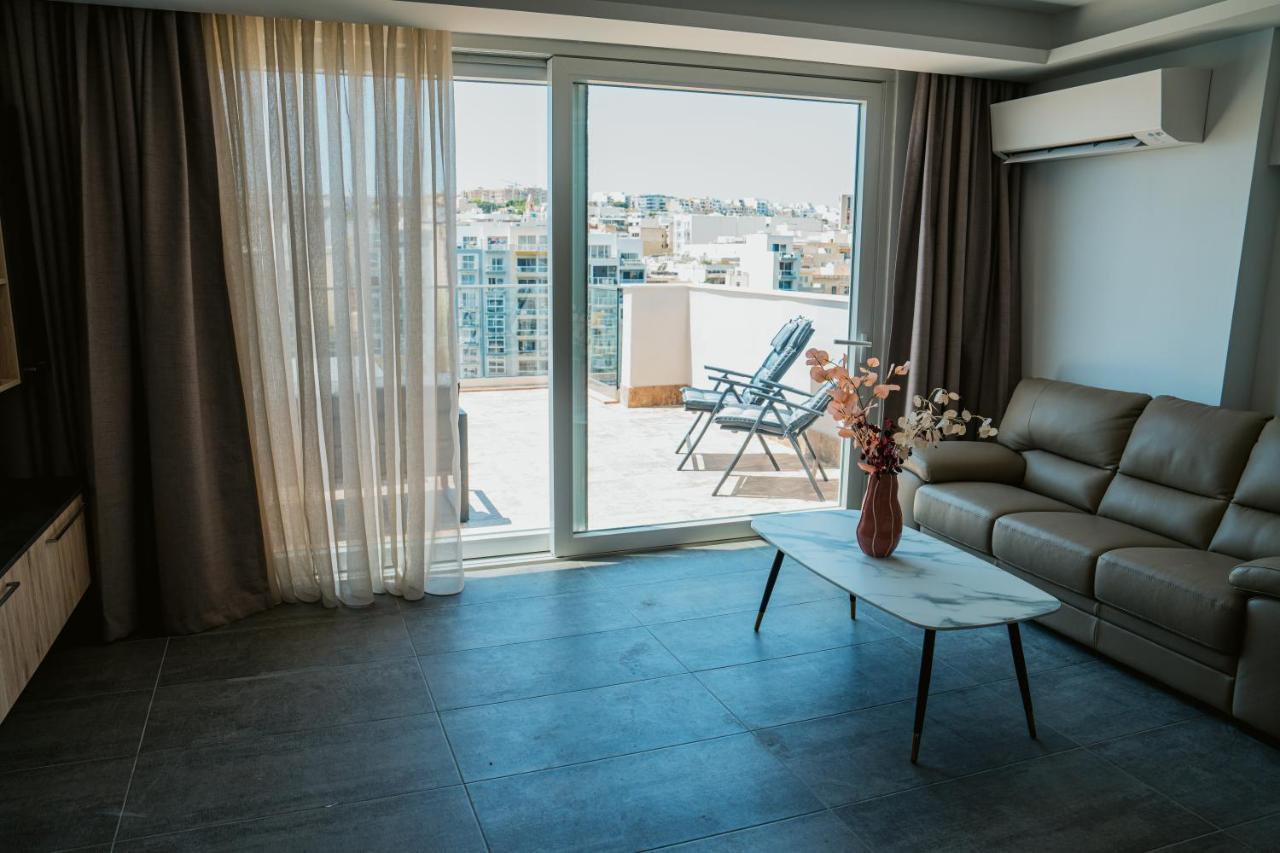 Ferienwohnung 86 Spinola Bay San Ġiljan Exterior foto