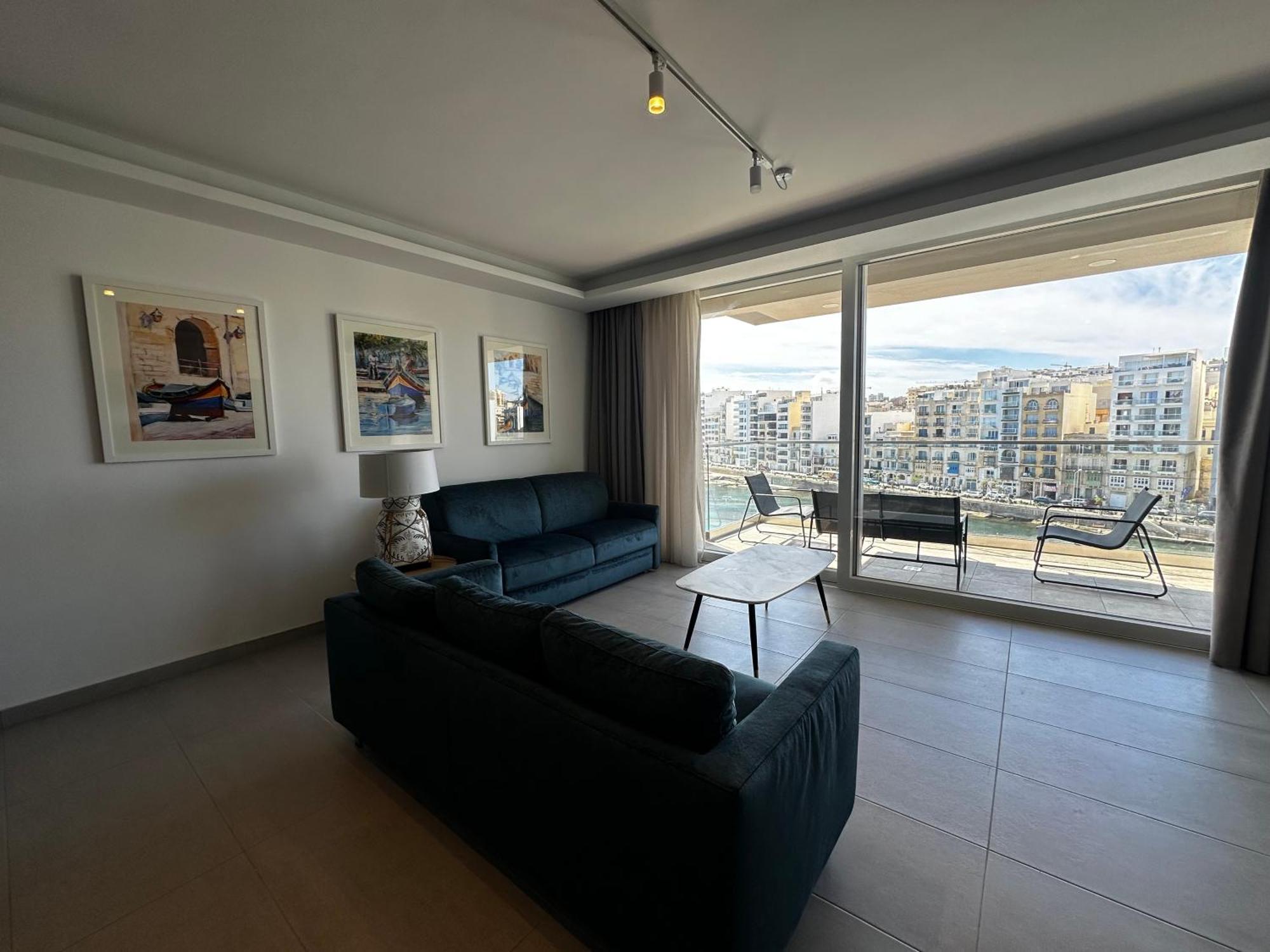 Ferienwohnung 86 Spinola Bay San Ġiljan Exterior foto