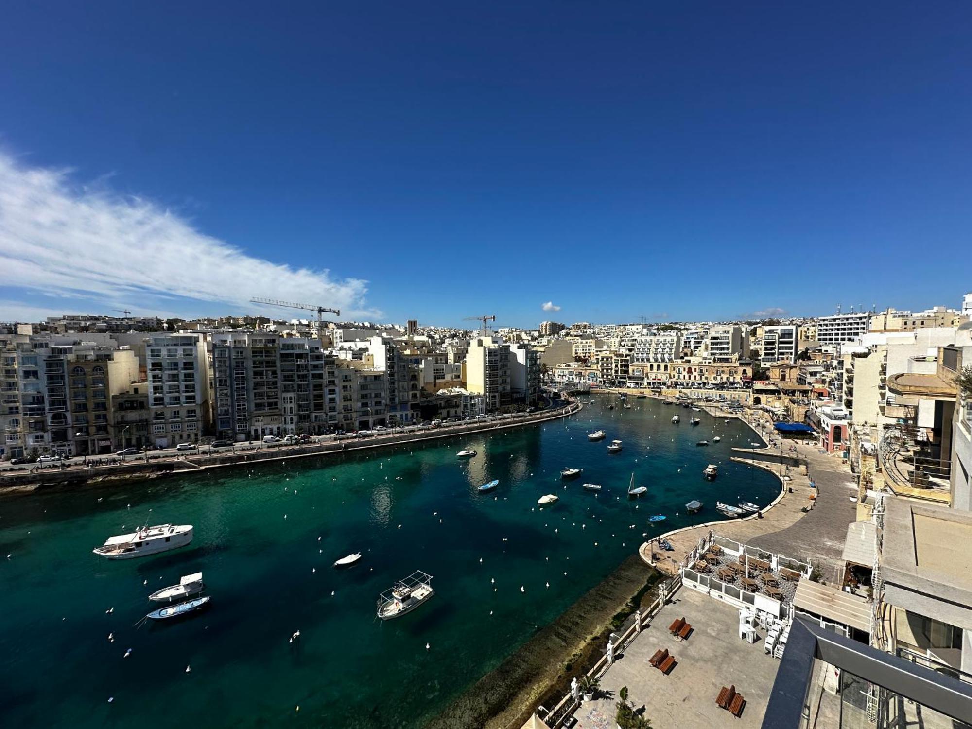 Ferienwohnung 86 Spinola Bay San Ġiljan Exterior foto